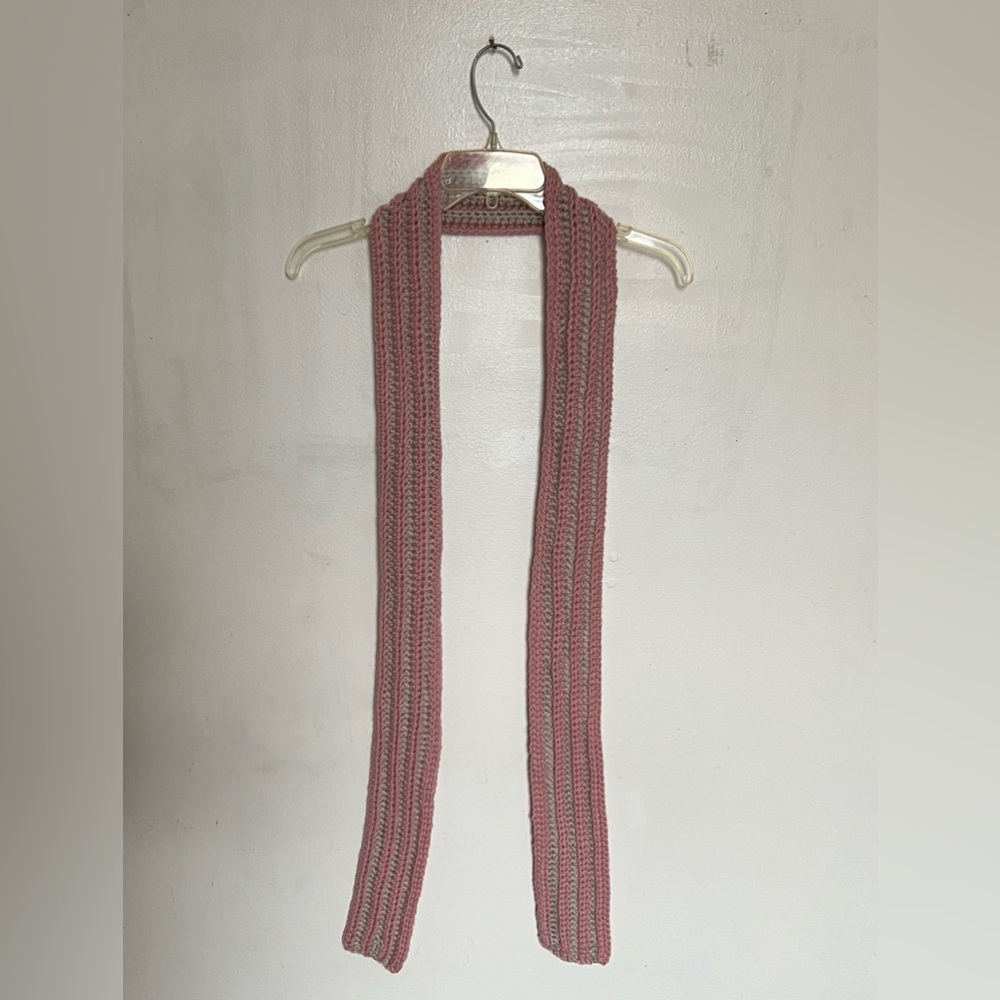 Crochet Skinny Scarf